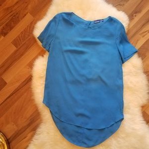 Tildon Split-Back Blue Shirt